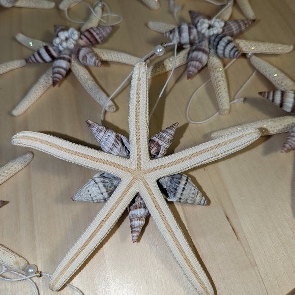 Starfish Holiday Ornaments Set of 3 - Picture 4 of 5